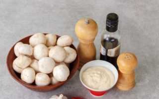 Шашлыки из шампиньонов