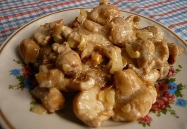 Жареные дождевики