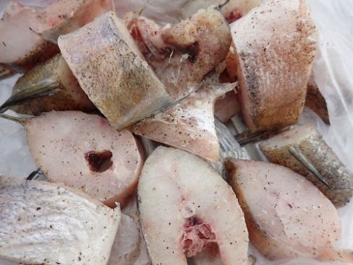 Куски рыбы