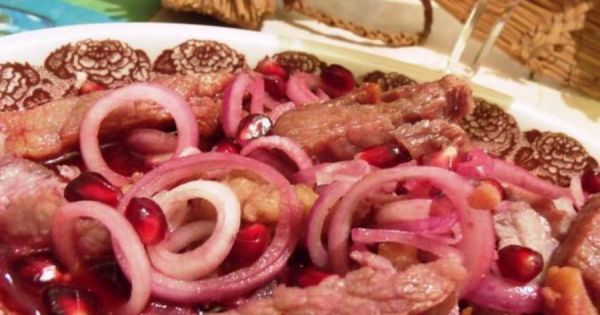 Маринад с гранатовыми зернами