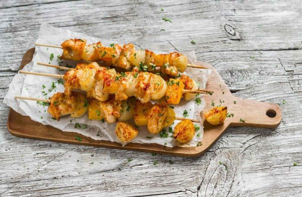 Шашлыки с луком